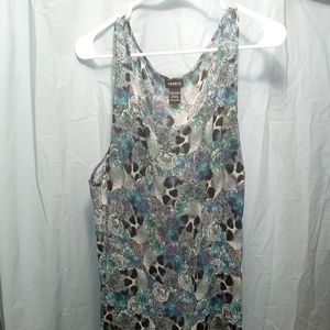 Torrid mesh skull tank top